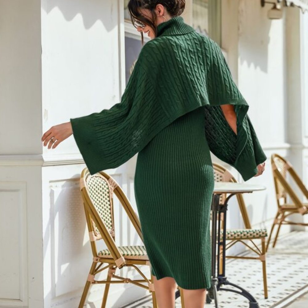Matching 2 piece sweater & dress set - Picture 4 of 7